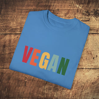 Vegan Garment-Dyed T-shirt Printify