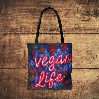 Vegan Life Tote Bag Printify