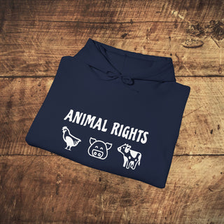 Animal Rights Heavy Blend™ Hooded Sweatshirt Printify