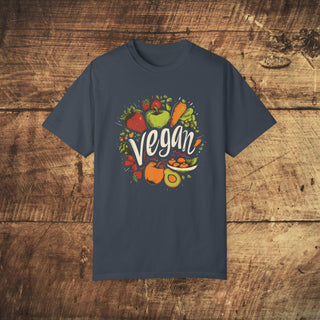 Vegan Garment-Dyed T-shirt Printify