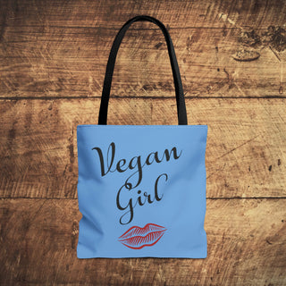 Vegan Girl Tote Bag Printify