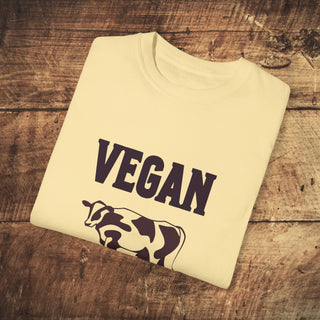 Vegan For Her Garment-Dyed T-shirt Printify