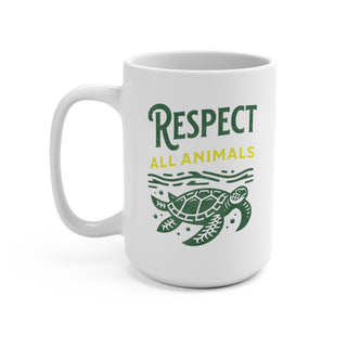 Respect All Animals Coffee Mug 15oz Printify