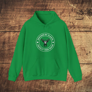 Powered By Plants Heavy Blend™ Hooded Sweatshirt Printify