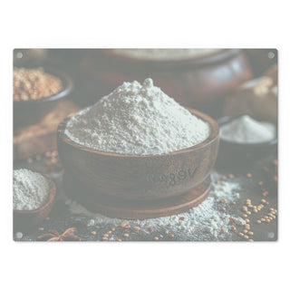 Vegan Tempered Glass Cutting Board Printify