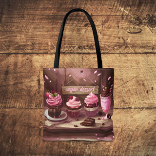 Vegan Dessert Tote Bag Printify