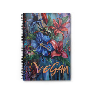 Vegan Spiral Notebook - Ruled Line Printify