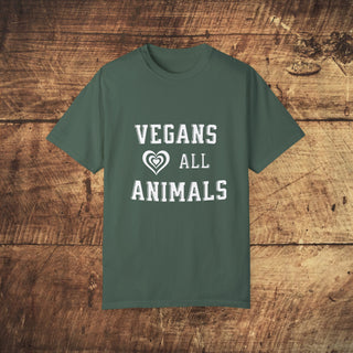 Vegan Garment-Dyed T-shirt Printify