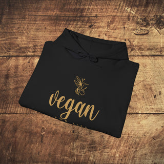 Vegan For Life Heavy Blend™ Hooded Sweatshirt Printify