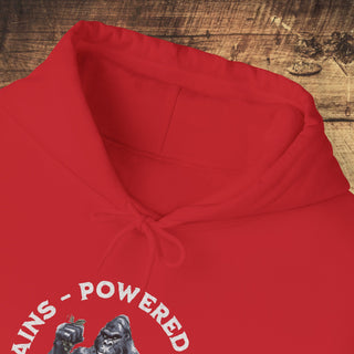 Powered By Plants Heavy Blend™ Hooded Sweatshirt Printify