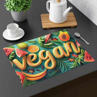 Vegan Placemat, 1pc Printify