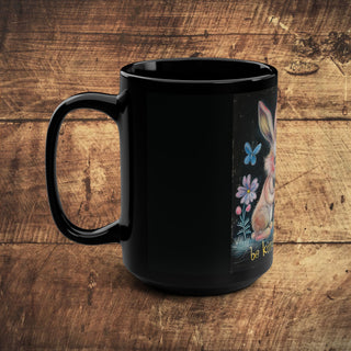 Be Kind To All Black Mug, 15oz