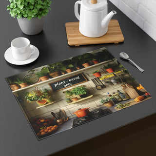 Plant-based Only Placemat, 1pc Printify