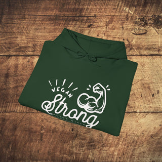 Vegan Strong Unisex Heavy Blend™ Hooded Sweatshirt