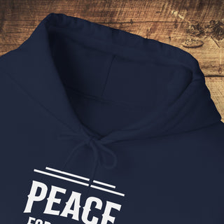 Peace For All Life Heavy Blend™ Hooded Sweatshirt Printify