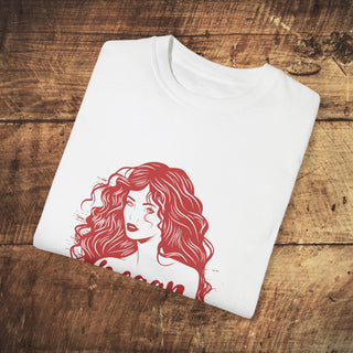 Vegan Girl Garment-Dyed T-shirt Printify