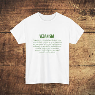 Veganism Unisex Heavy Cotton Tee