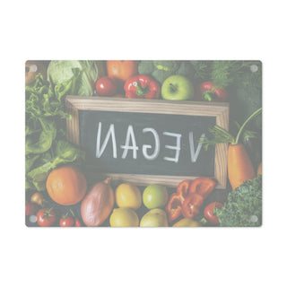 Vegan Tempered Glass Cutting Board Printify