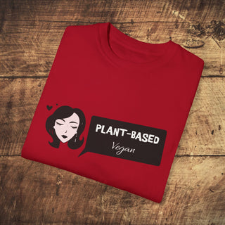 Plant-Based Vegan Garment-Dyed T-shirt Printify