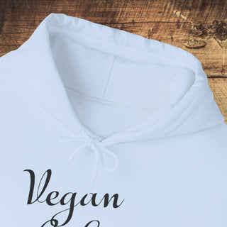 Vegan Girl Heavy Blend™ Hooded Sweatshirt Printify