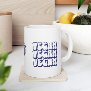 Vegan Accent Coffee Mug, 11oz Printify