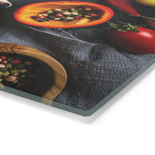 Vegan Tempered Glass Cutting Board Printify