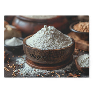 Vegan Tempered Glass Cutting Board Printify