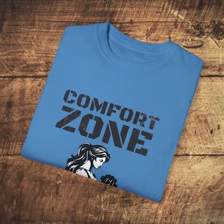 Comfort Zone Garment-Dyed T-shirt Printify