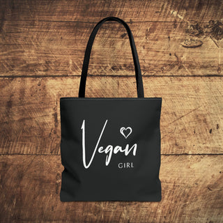 Vegan Girl Tote Bag Printify