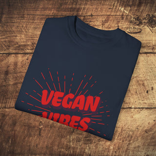 Vegan Vibes Garment-Dyed T-shirt Printify