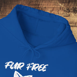 Fur Free For Me Heavy Blend™ Hooded Sweatshirt Printify