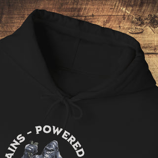 Powered By Plants Heavy Blend™ Hooded Sweatshirt Printify