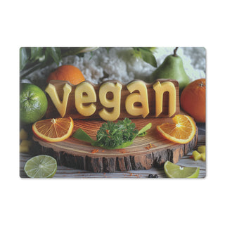 Vegan Tempered Glass Cutting Board Printify