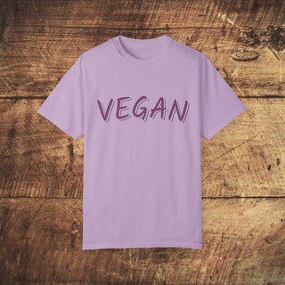 Vegan Garment-Dyed T-shirt Printify