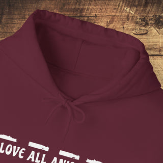 Love All Animals Heavy Blend™ Hooded Sweatshirt Printify