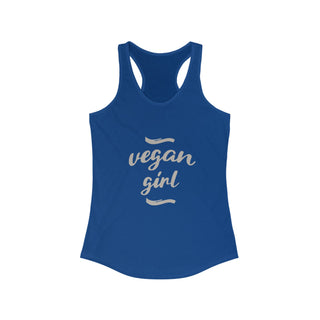 Vegan Girl Women's Ideal Racerback Tank Printify