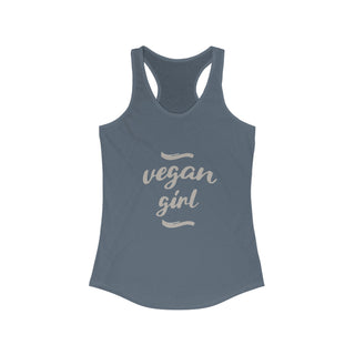 Vegan Girl Women's Ideal Racerback Tank Printify