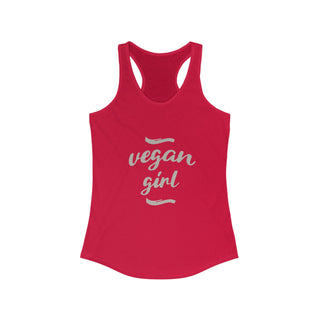 Vegan Girl Women's Ideal Racerback Tank Printify