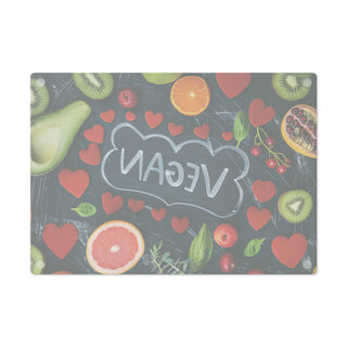 Vegan Tempered Glass Cutting Board Printify