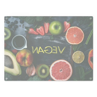 Vegan Tempered Glass Cutting Board Printify