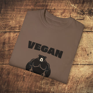 Vegan Gains Garment-Dyed T-shirt Printify