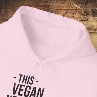 This Vegan Needs A Cocktail Heavy Blend™ Hooded Sweatshirt Printify