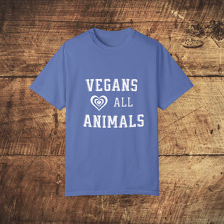 Vegan Garment-Dyed T-shirt Printify