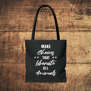 Make Choices Tote Bag Printify