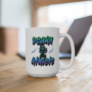 Vegan Athlete Coffee Mug 15oz Printify