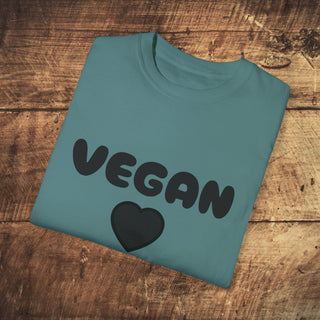 Vegan Garment-Dyed T-shirt Printify