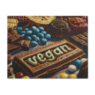 Vegan Chocolate Placemat, 1pc Printify