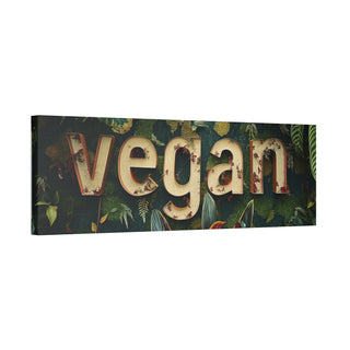 Vegan Classic Stretched Canvas Printify