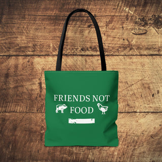 Friends Not Food Tote Bag Printify