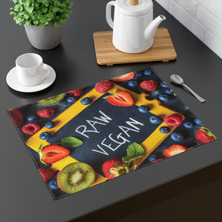 Raw Vegan Placemat, 1pc Printify